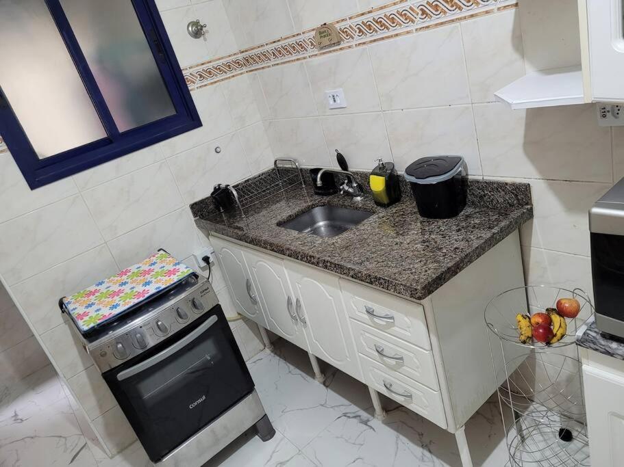 Apto Inteligente Com Alexa, Wi-Fi E Smart Tv. Apartment Praia Grande  Ngoại thất bức ảnh